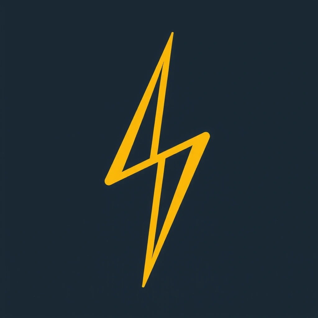 Εικονίδιο κεραυνού που συμβολίζει την ενέργεια