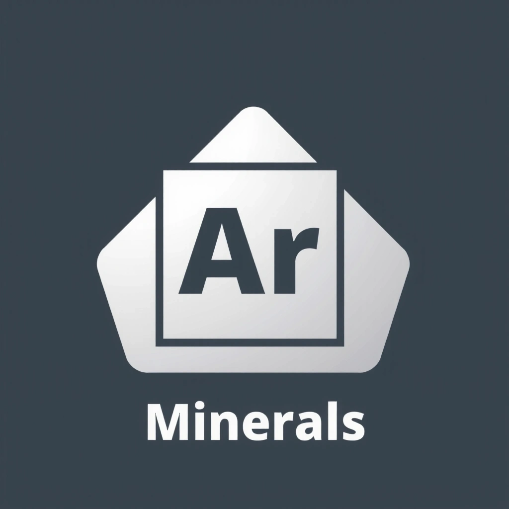 Εικονίδιο που αντιπροσωπεύει μέταλλα, ίσως ένα αφηρημένο μεταλλικό στοιχείο ή ένα σύμβολο περιοδικού πίνακα.